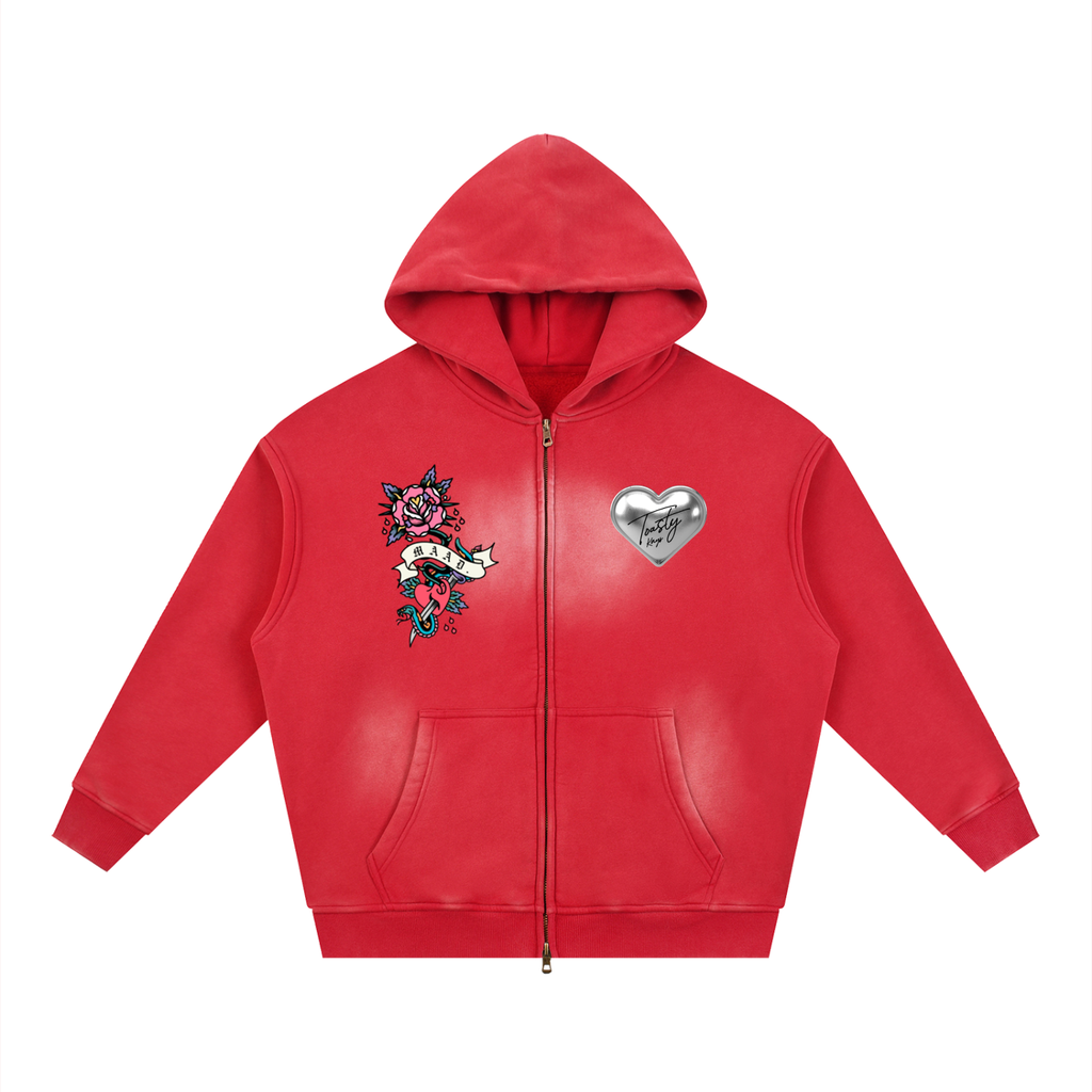 TOASTY HOODIE | CRIMSON