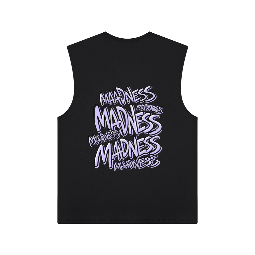 MAAD. MAADNESS SLEEVELESS TOP | BLACK