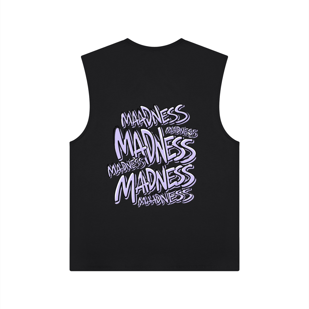MAAD. MAADNESS SLEEVELESS TOP | BLACK