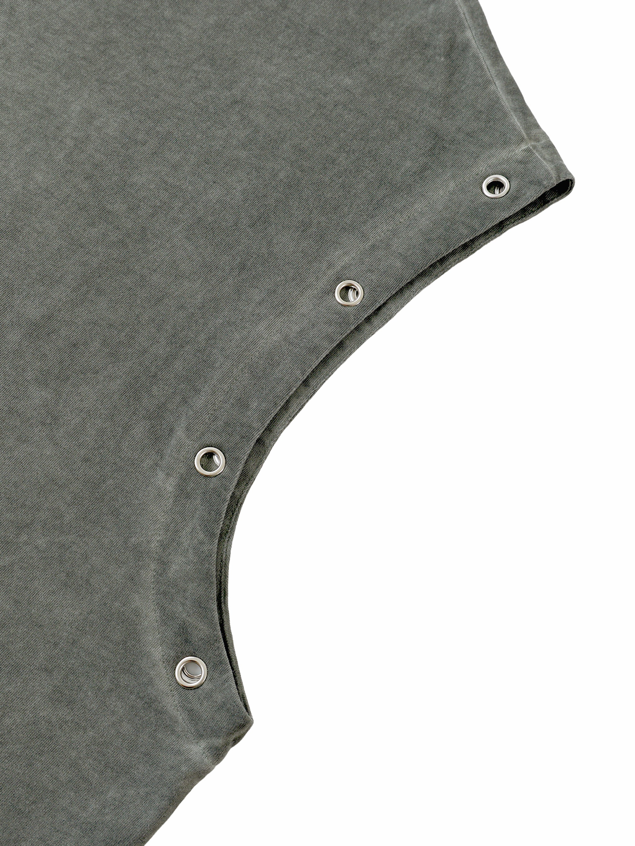 MAAD. EYELET TANK | OLIVE