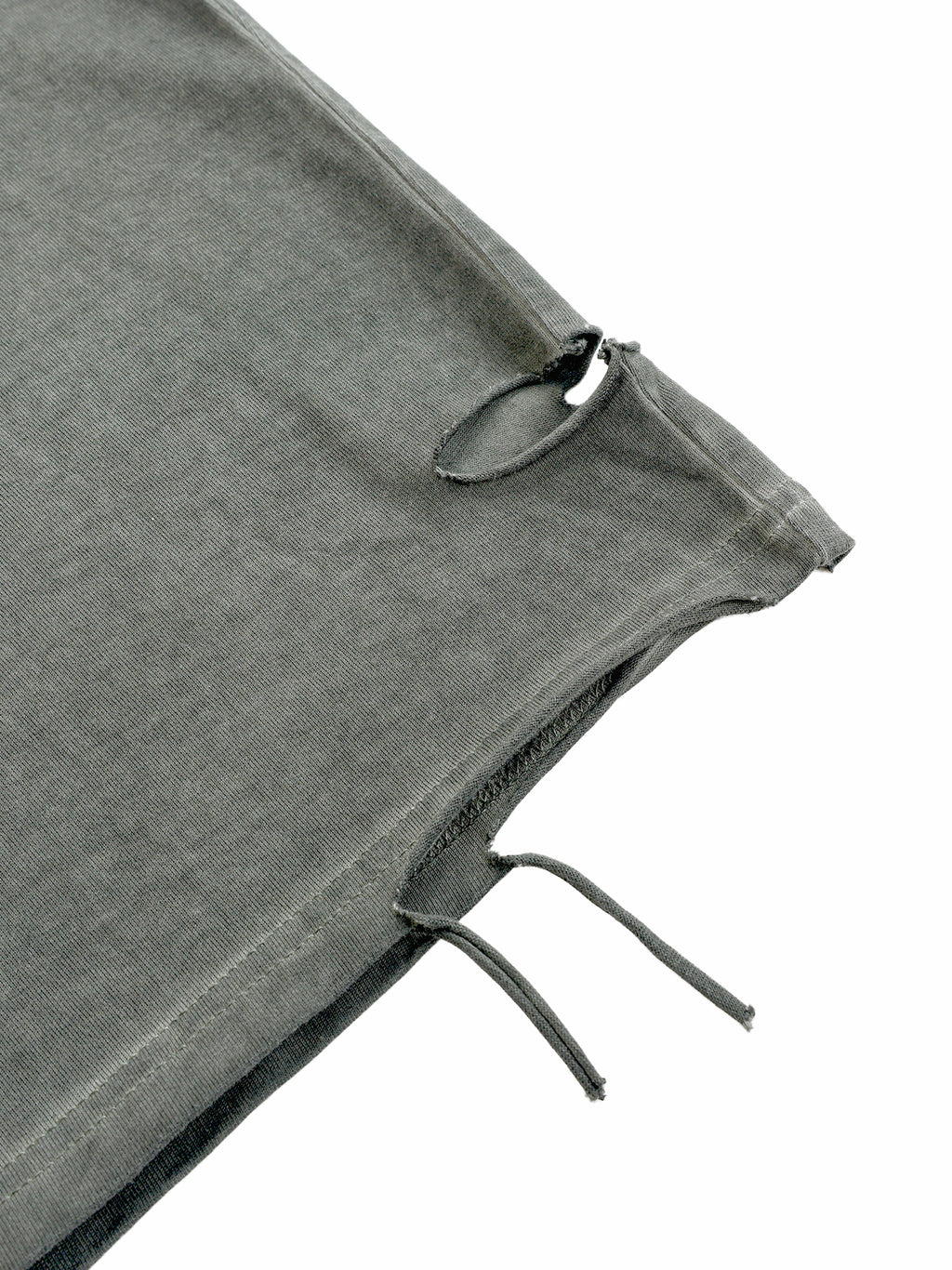 MAAD. EYELET TANK | OLIVE